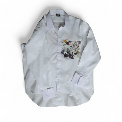 La Chemise Khay oversize blanche unisexe