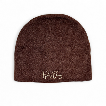 Beanie Khay – Bonnet Mohair marron Unisexe