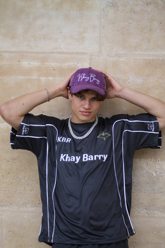 Soccer Barry gris brodé unisexe