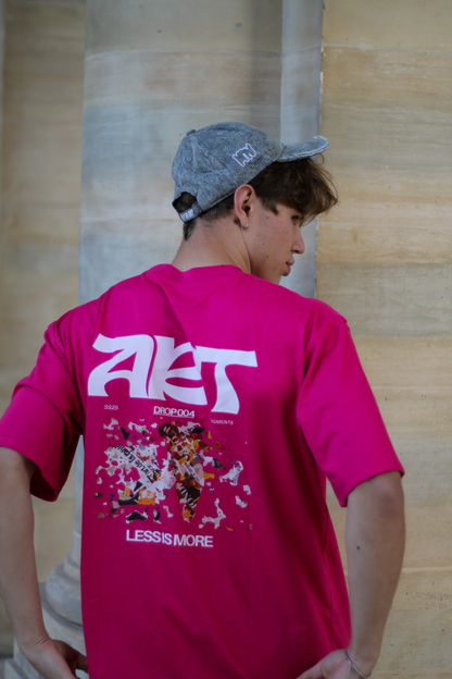 DailyKhay T-shirt – Rose vif (Collection Héritage)